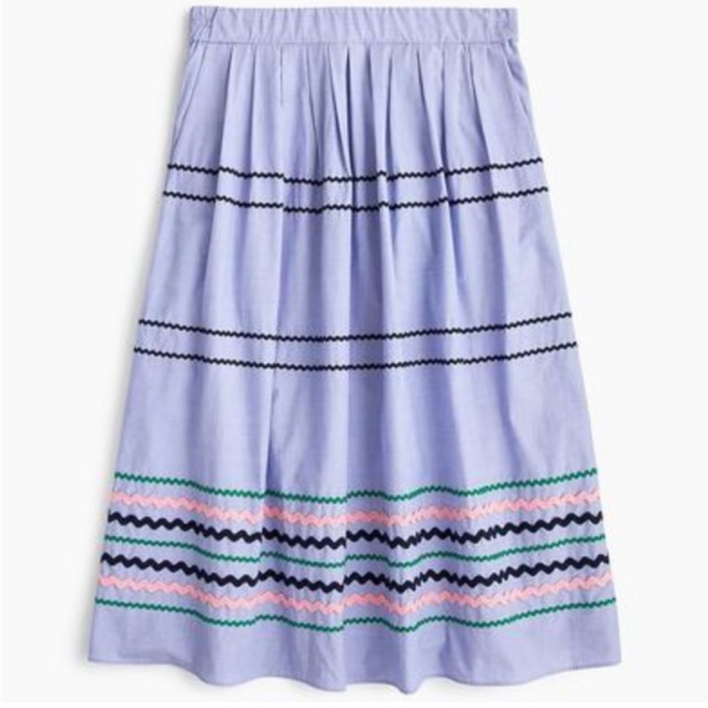 JCrew Rickrack Skirt
